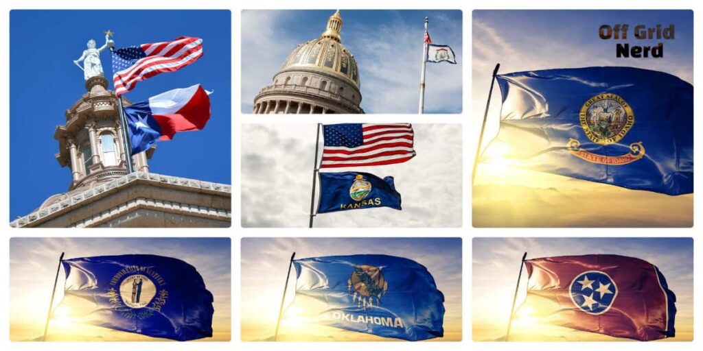 best states for homesteading